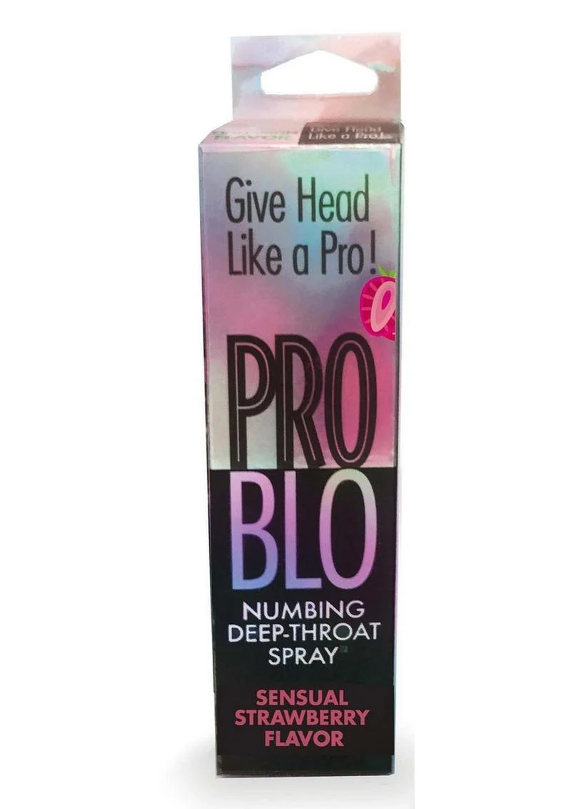 Problo Numbing Deep-Throat Spray 1oz - Strawberry - Image 2