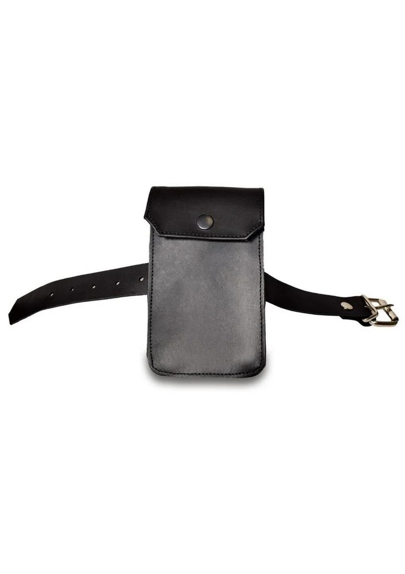 Prowler Red Leather Large Belt Pouch - Image 3