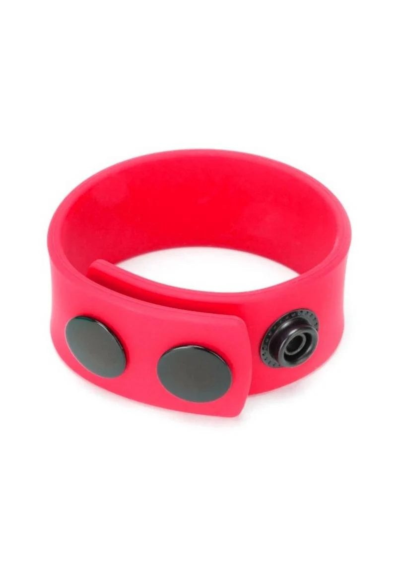 Prowler Red Silicone Cock Strap - Image 2
