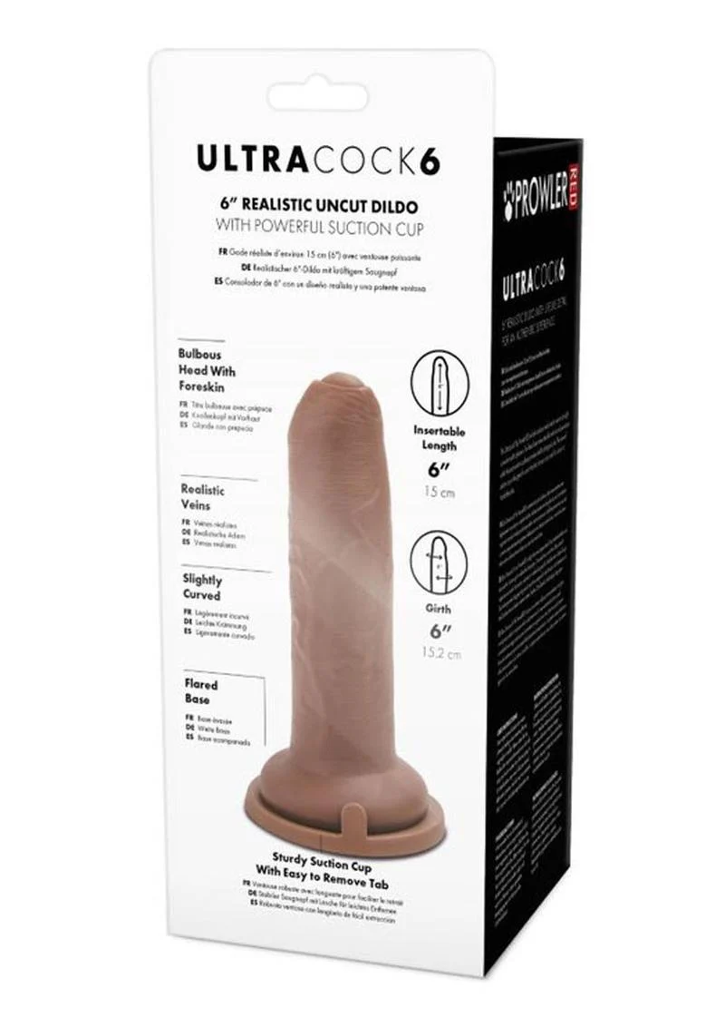 Prowler Red Uncut Ultra Cock Realistic Dildo - Image 3