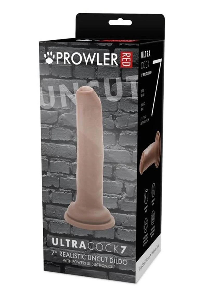 Prowler Red Uncut Ultra Cock Realistic Dildo - Image 4