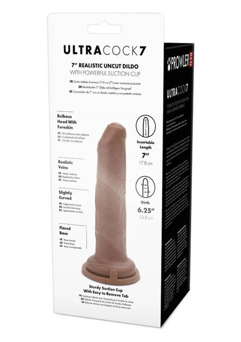 Prowler Red Uncut Ultra Cock Realistic Dildo - Image 6