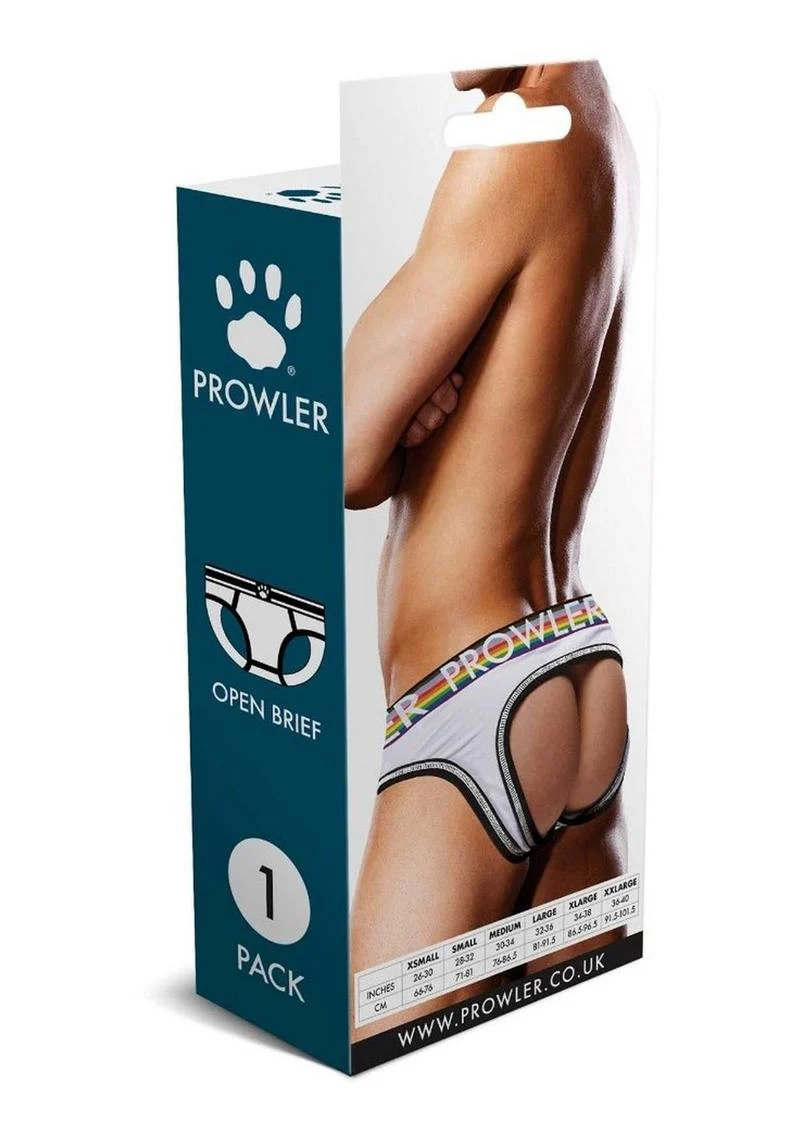 Prowler White Oversized Paw Open Brief - Image 4