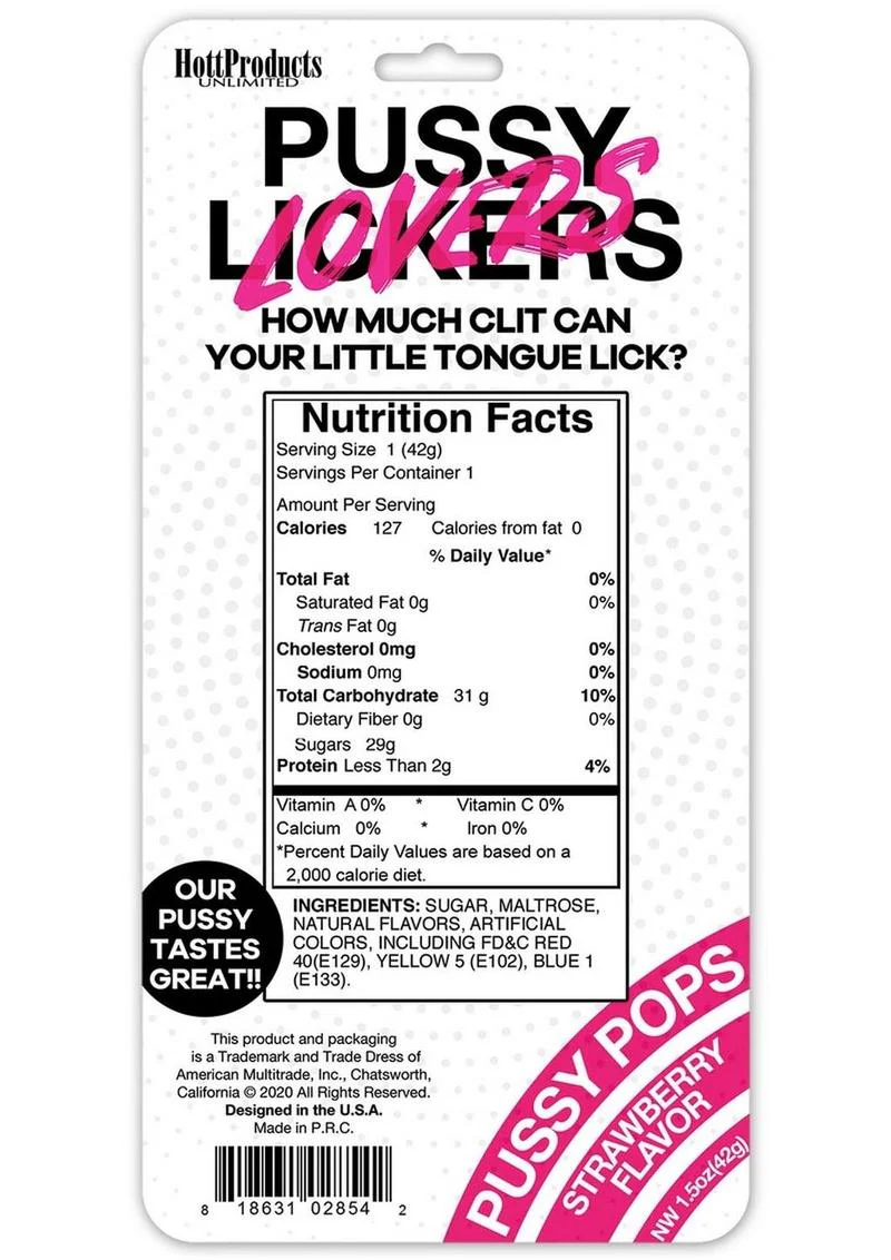 Pussy Lickers Pussy Pops - Image 3
