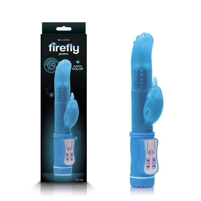 Rabbit Vibrator - Jessica by Firefly 5 inches insertable - Image 3