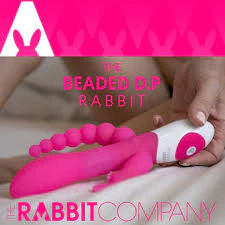 Rabbit Vibrator with Anal Beads Triple Pleasure - Image 4
