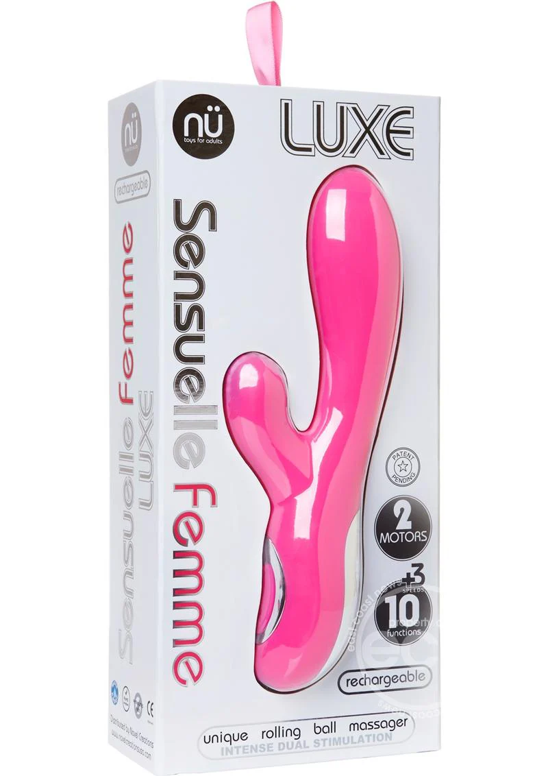 Rabbit Vibrator with Rolling Ball - Image 2