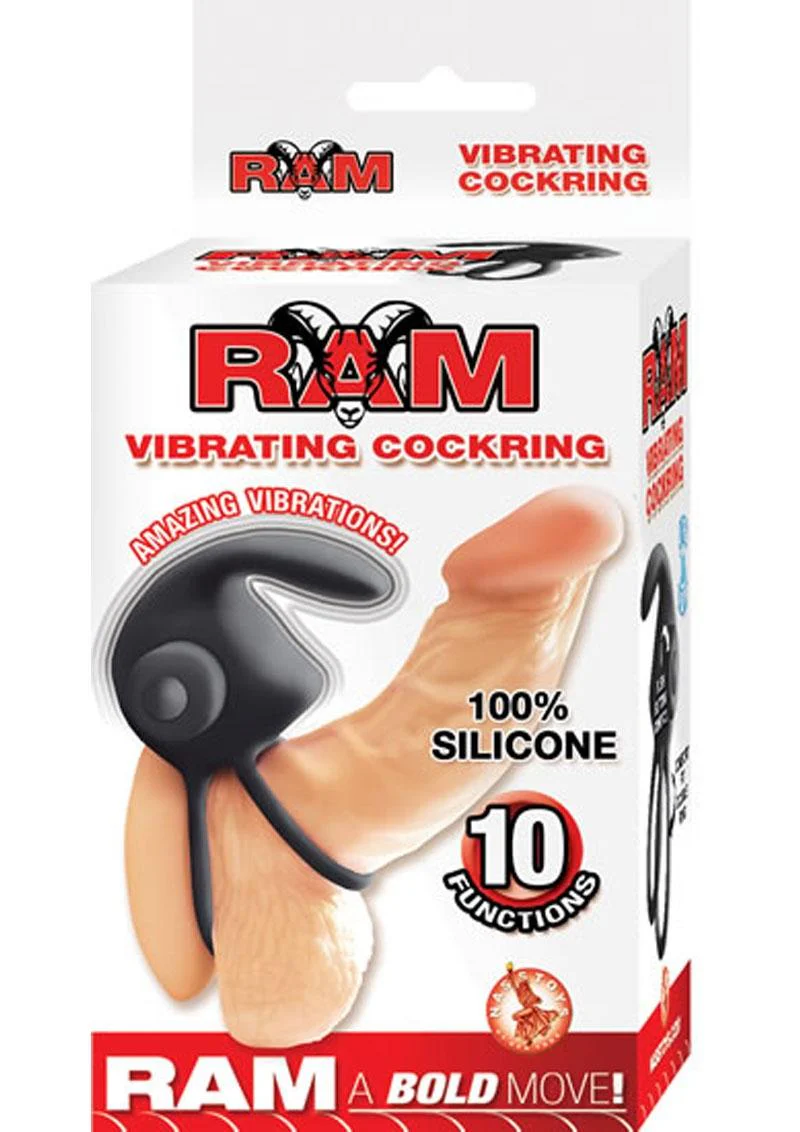 Ram Silicone Vibrating Cock Ring - Image 2