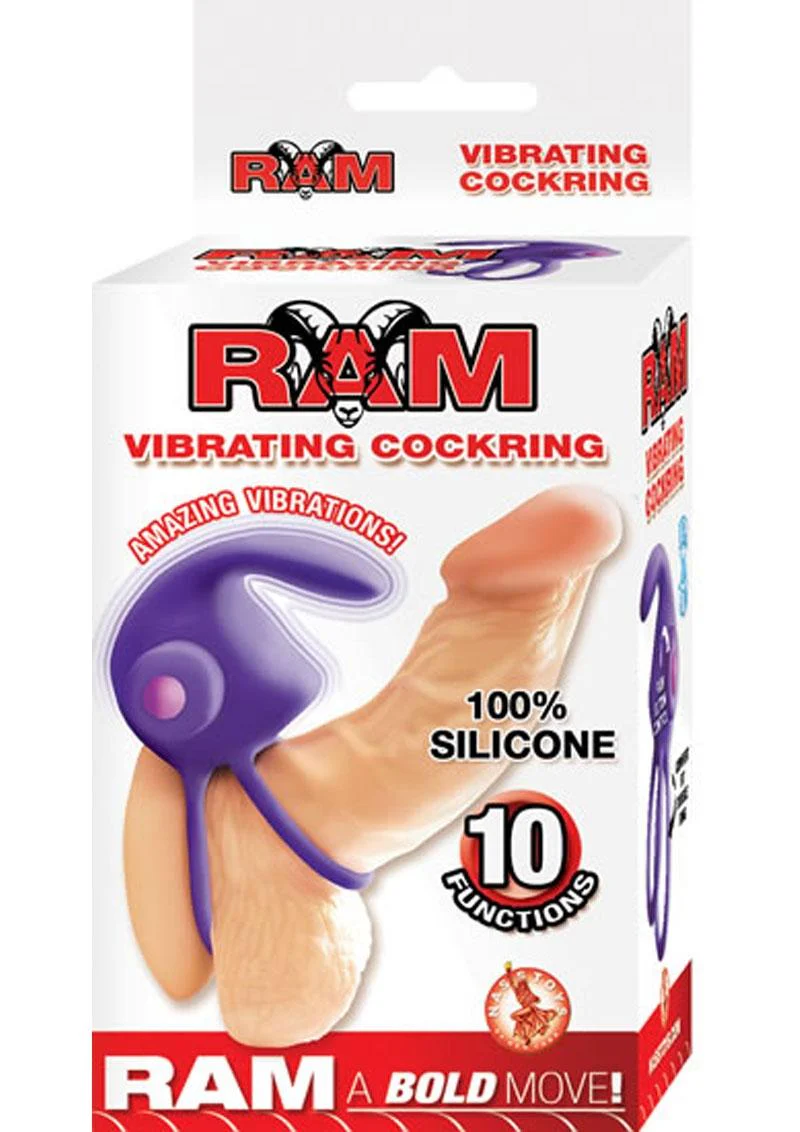 Ram Silicone Vibrating Cock Ring - Image 4