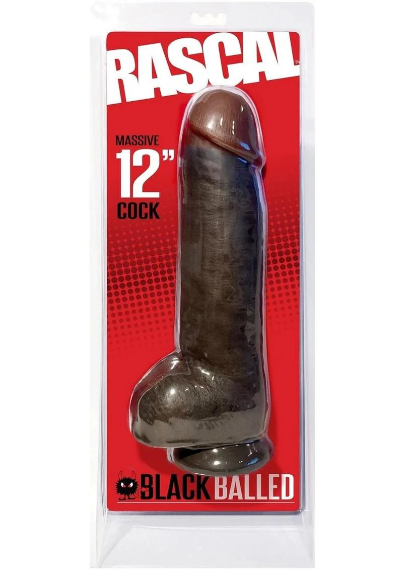 Rascal Chi Chi Larue's Black Balled Massive Cock Waterproof - Image 2