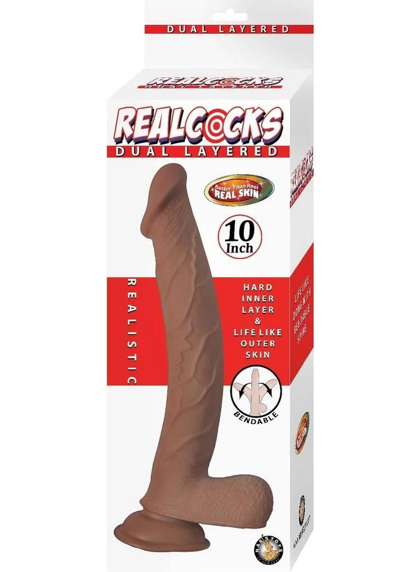 Realcocks Dual Layered Bendable Dildo - Image 2