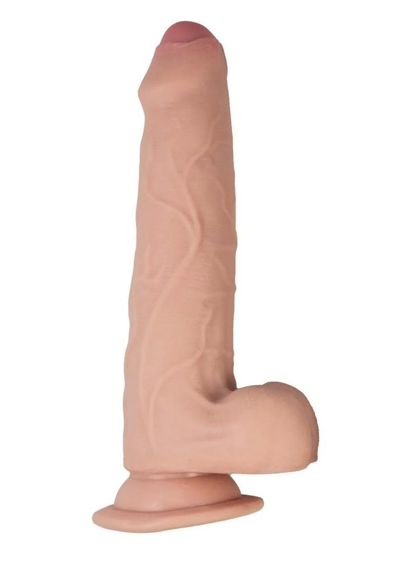 Realcocks Dual Layered Uncut Slider Thin Tip Dildo - Image 4