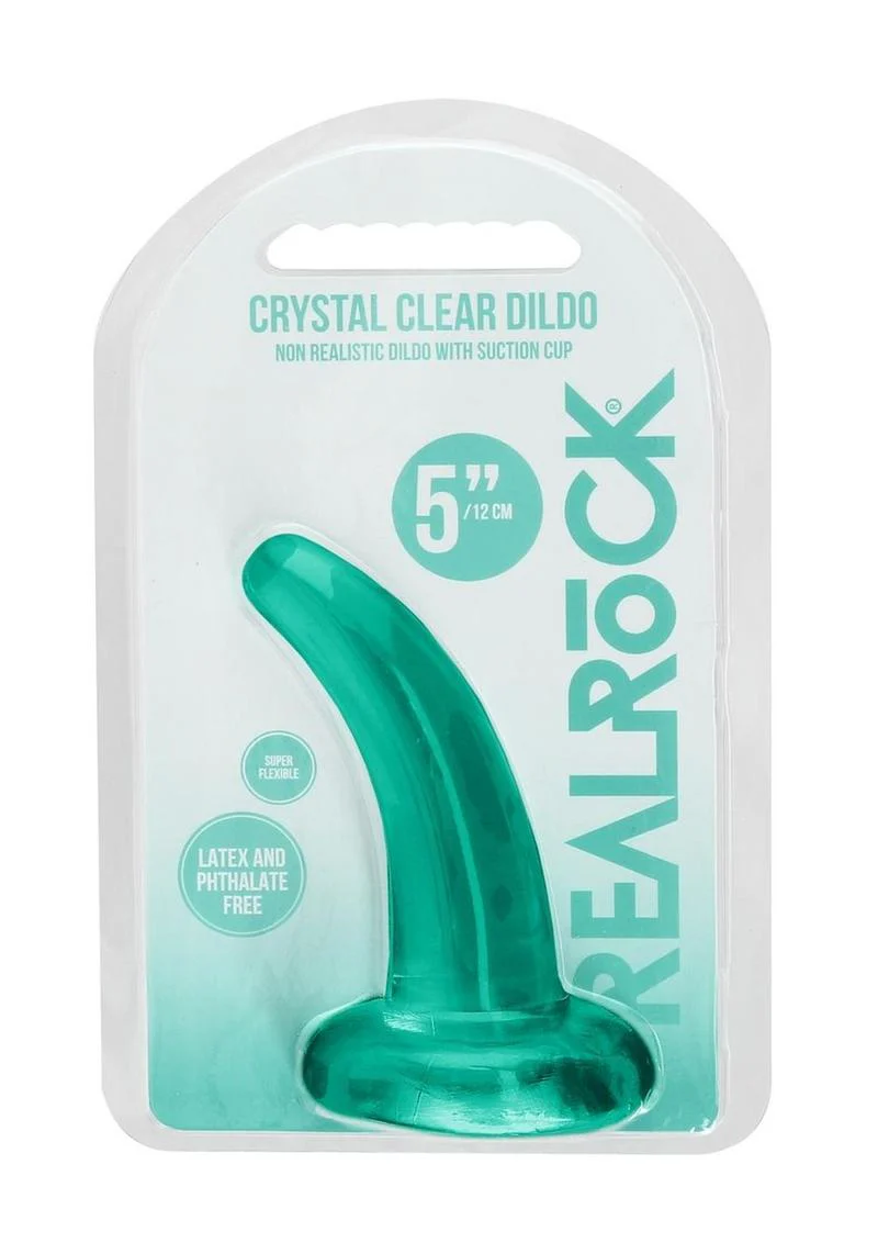 Realrock Crystal Clear Dildo with Suction Cup - Image 2