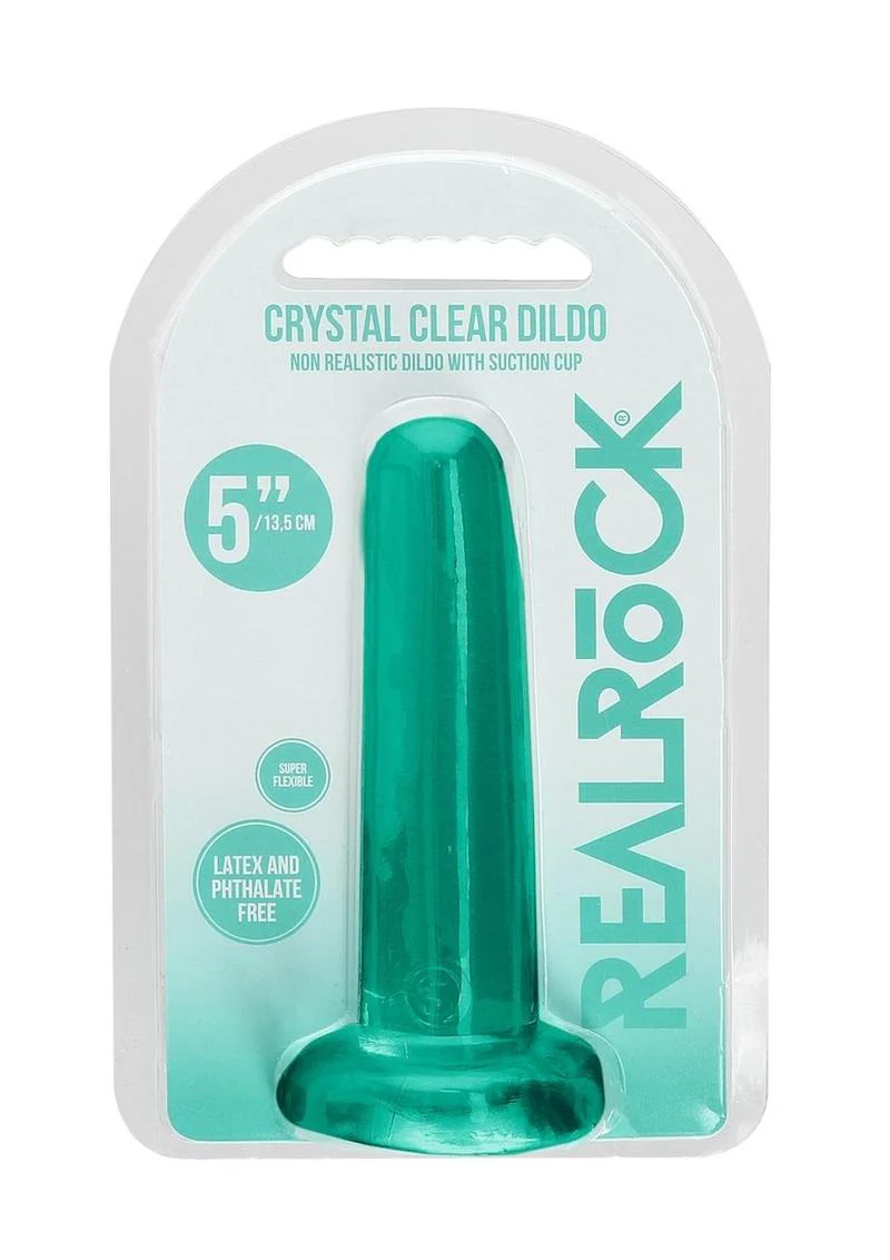 Realrock Crystal Clear Dildo with Suction Cup - Image 6