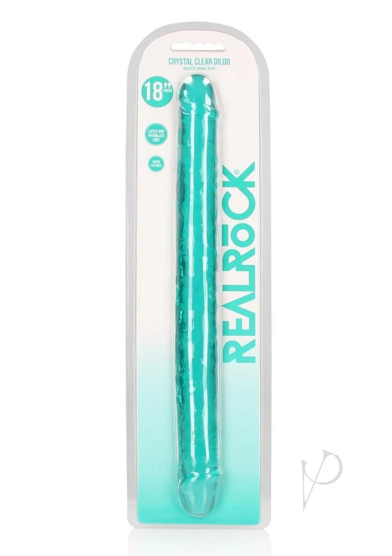 Realrock Crystal Clear Double Dong - Image 14