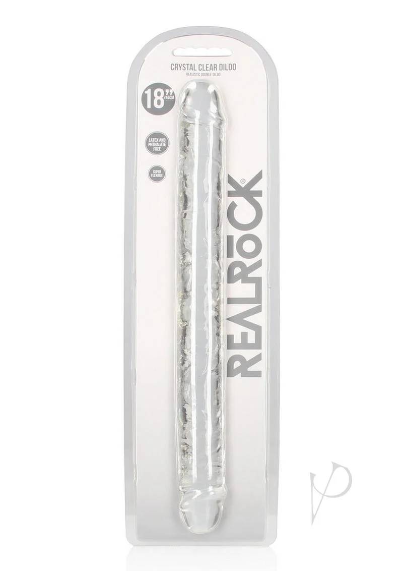 Realrock Crystal Clear Double Dong - Image 2