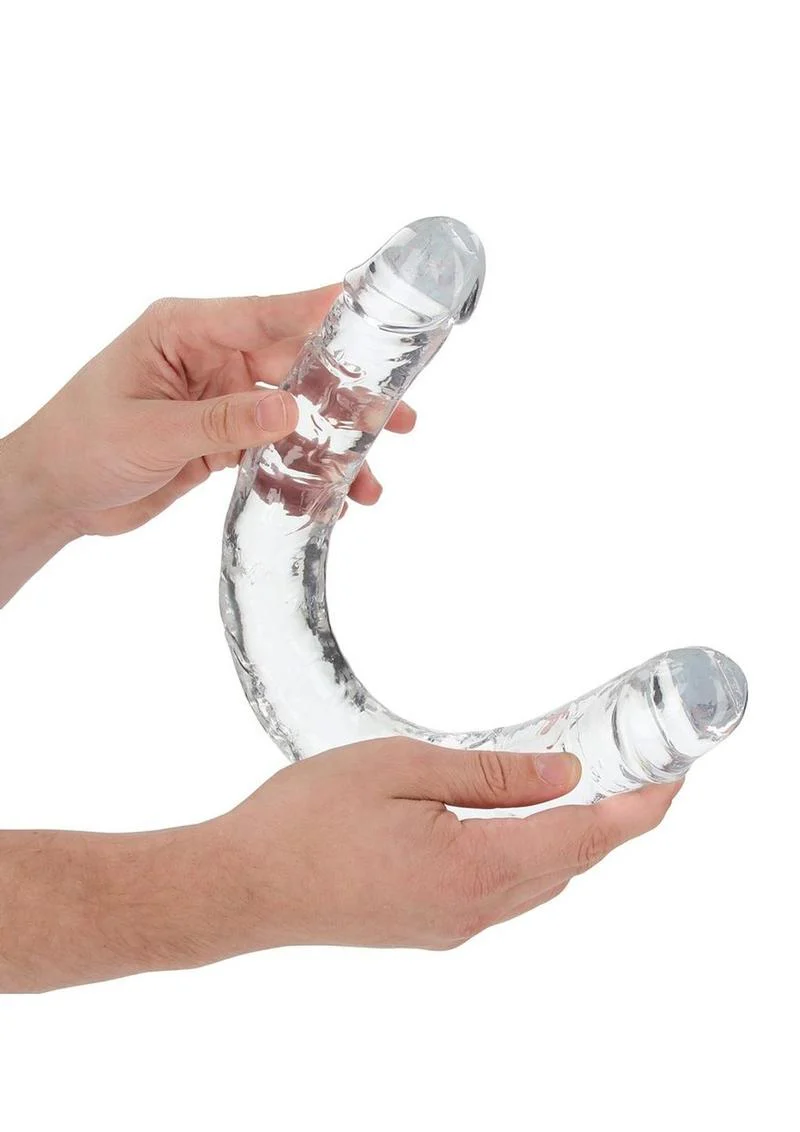 Realrock Crystal Clear Double Dong - Image 4