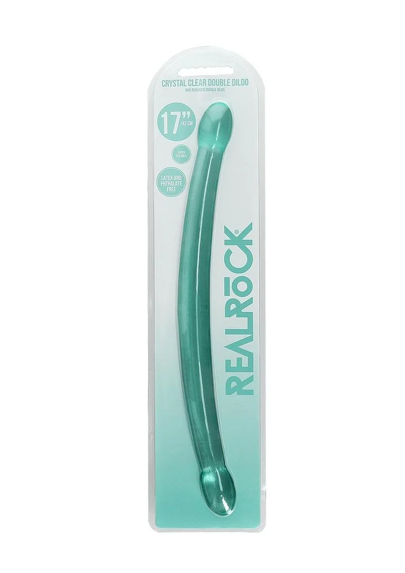 Realrock Crystal Clear Double Dong - Image 2