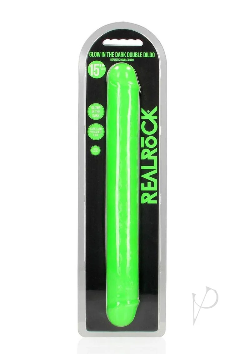 Realrock Double Dong Glow In The Dark Dildo - Image 2