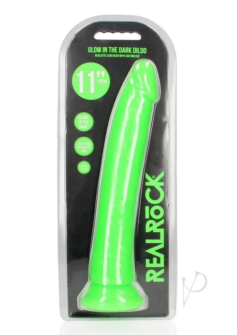 Realrock Slim Glow In The Dark Dildo with Suction Cup - Image 14