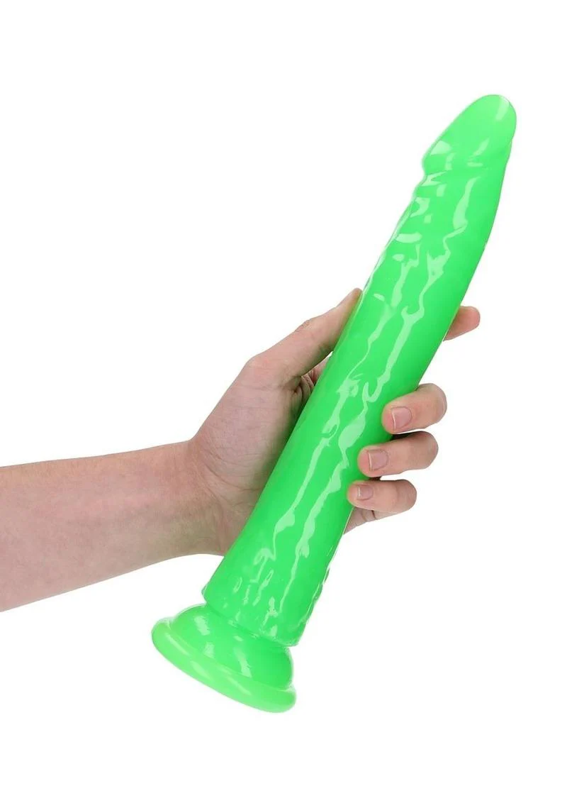 Realrock Slim Glow In The Dark Dildo with Suction Cup - Image 16