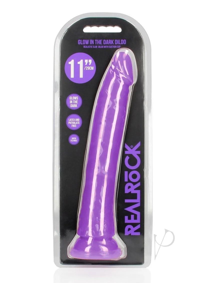 Realrock Slim Glow In The Dark Dildo with Suction Cup - Image 22
