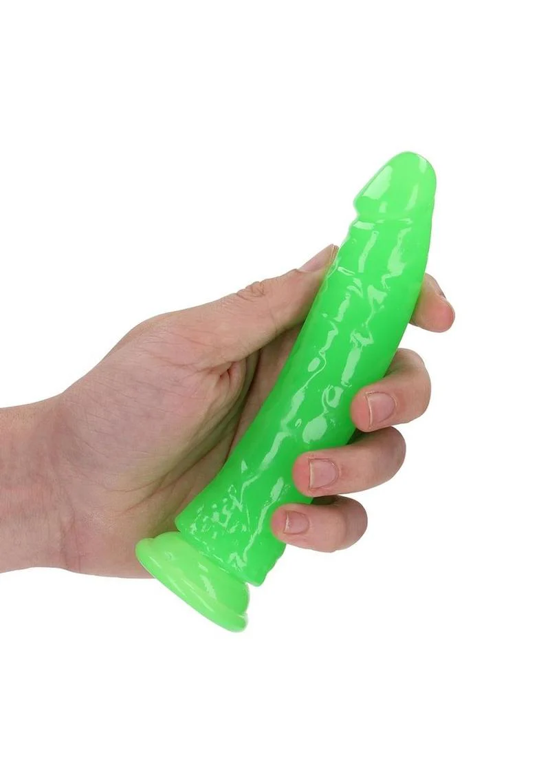Realrock Slim Glow In The Dark Dildo with Suction Cup - Image 28