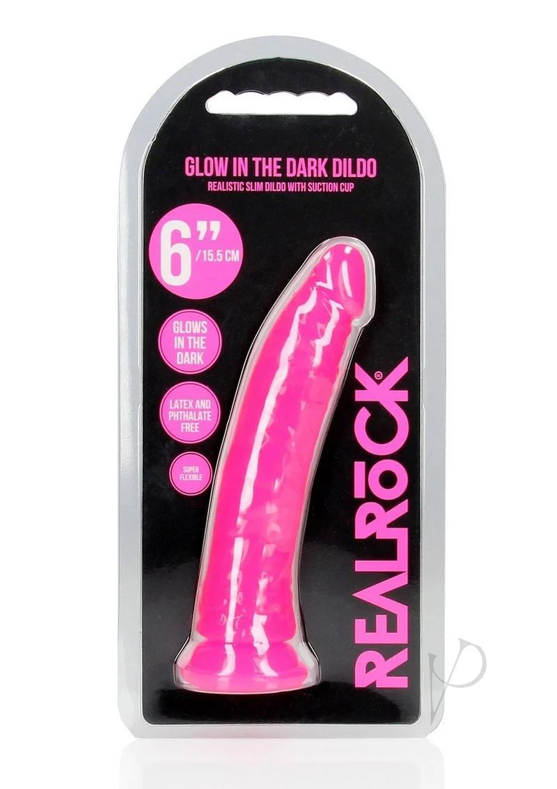 Realrock Slim Glow In The Dark Dildo with Suction Cup - Image 30