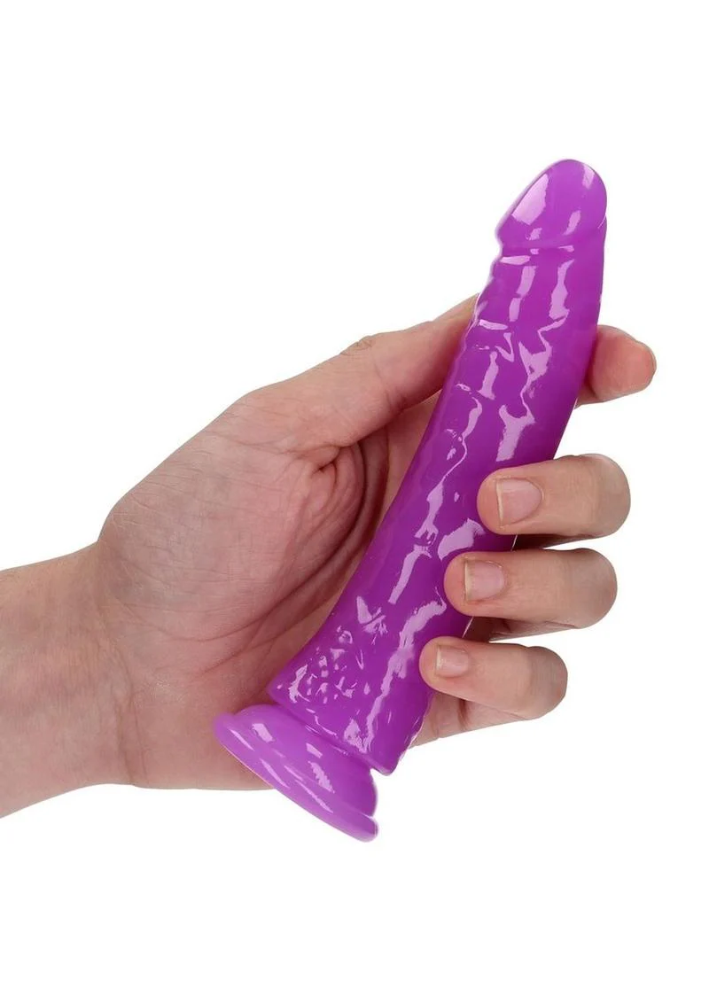 Realrock Slim Glow In The Dark Dildo with Suction Cup - Image 36