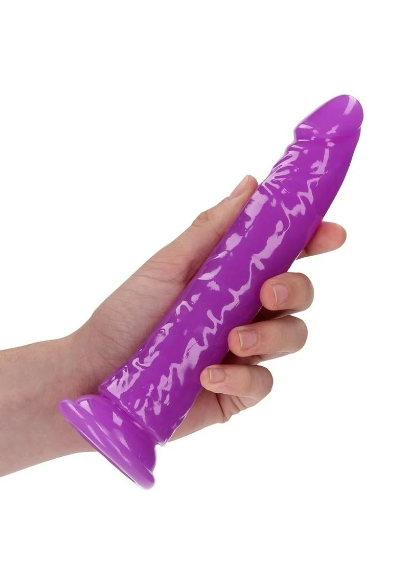 Realrock Slim Glow In The Dark Dildo with Suction Cup - Image 60