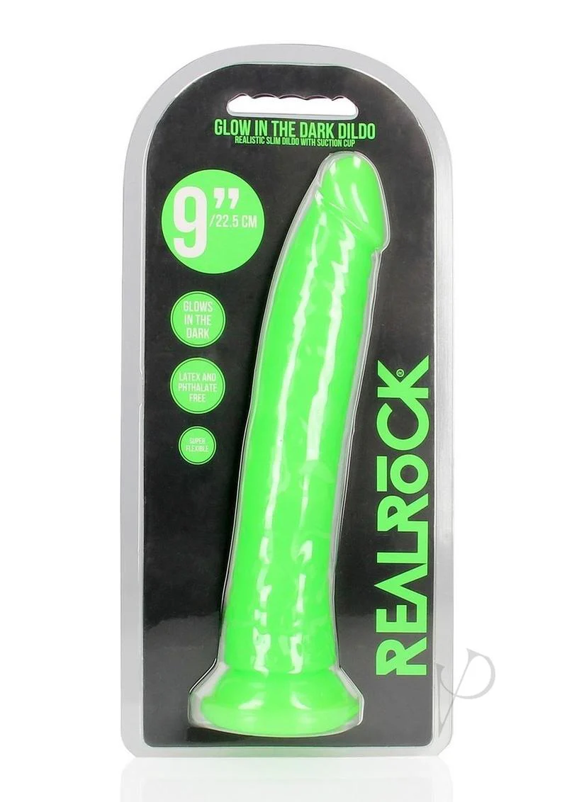 Realrock Slim Glow In The Dark Dildo with Suction Cup - Image 62