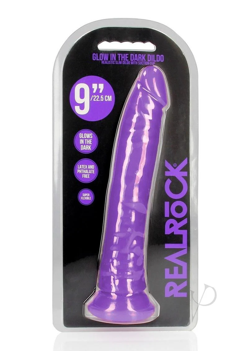 Realrock Slim Glow In The Dark Dildo with Suction Cup - Image 70