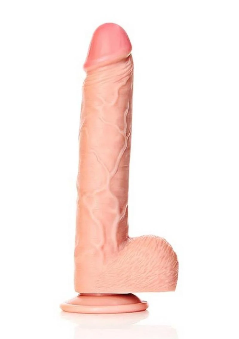 Realrock Straight Realistic Dildo with Balls and Suction Cup - Image 3