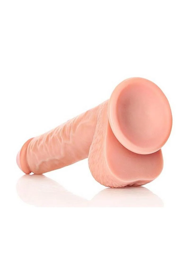 Realrock Straight Realistic Dildo with Balls and Suction Cup - Image 4