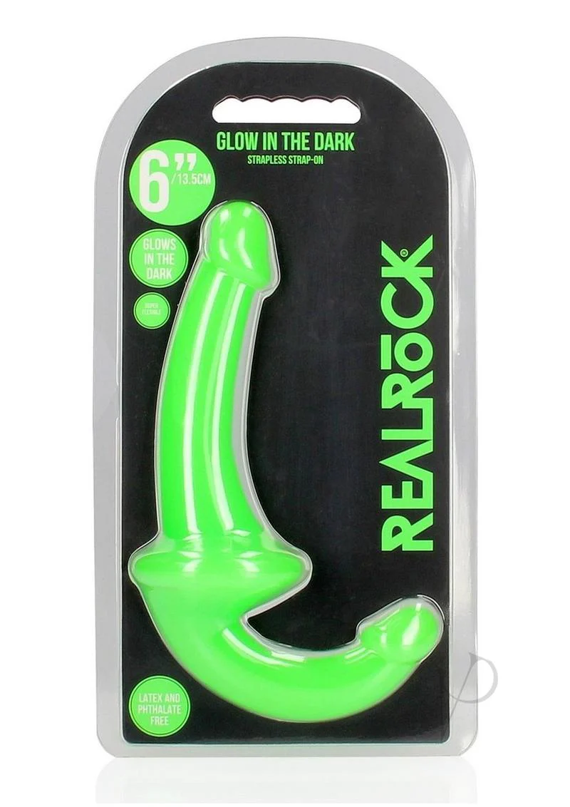 Realrock Strapless Strap-On Glow In The Dark Dildo - Image 2