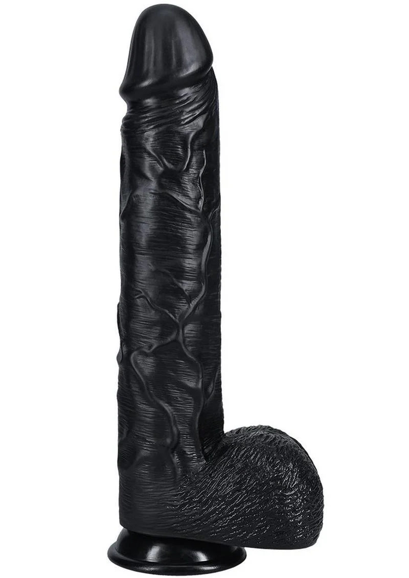 Realrock Ultra Realistic Skin Extra Large Straight Dildo with Balls and Suction Cup - Image 17