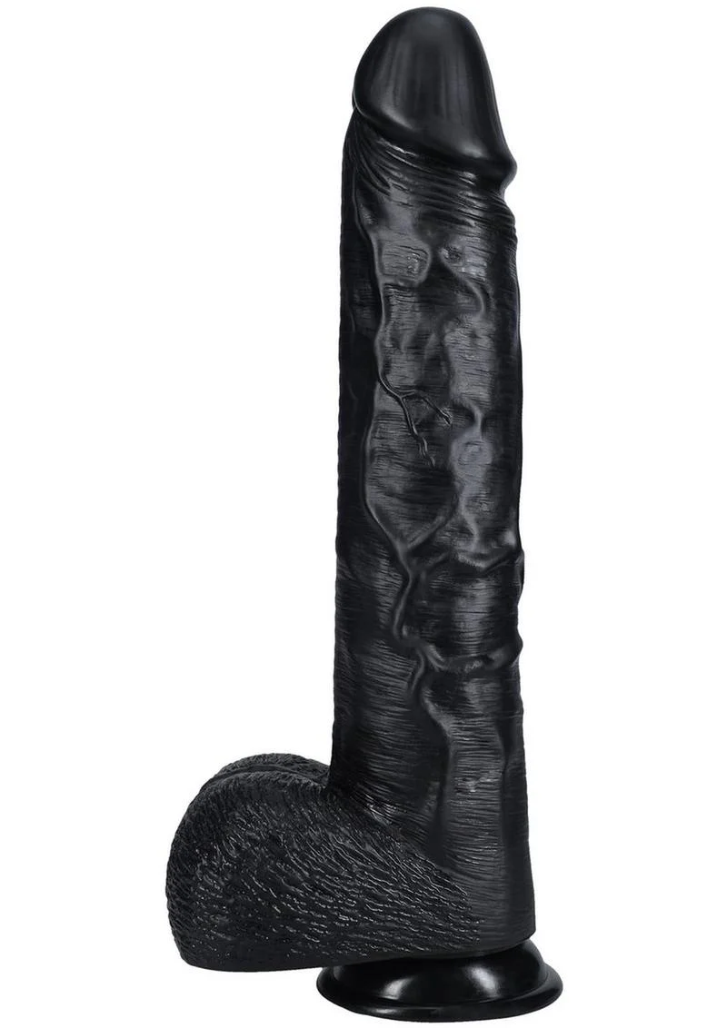 Realrock Ultra Realistic Skin Extra Large Straight Dildo with Balls and Suction Cup - Image 8