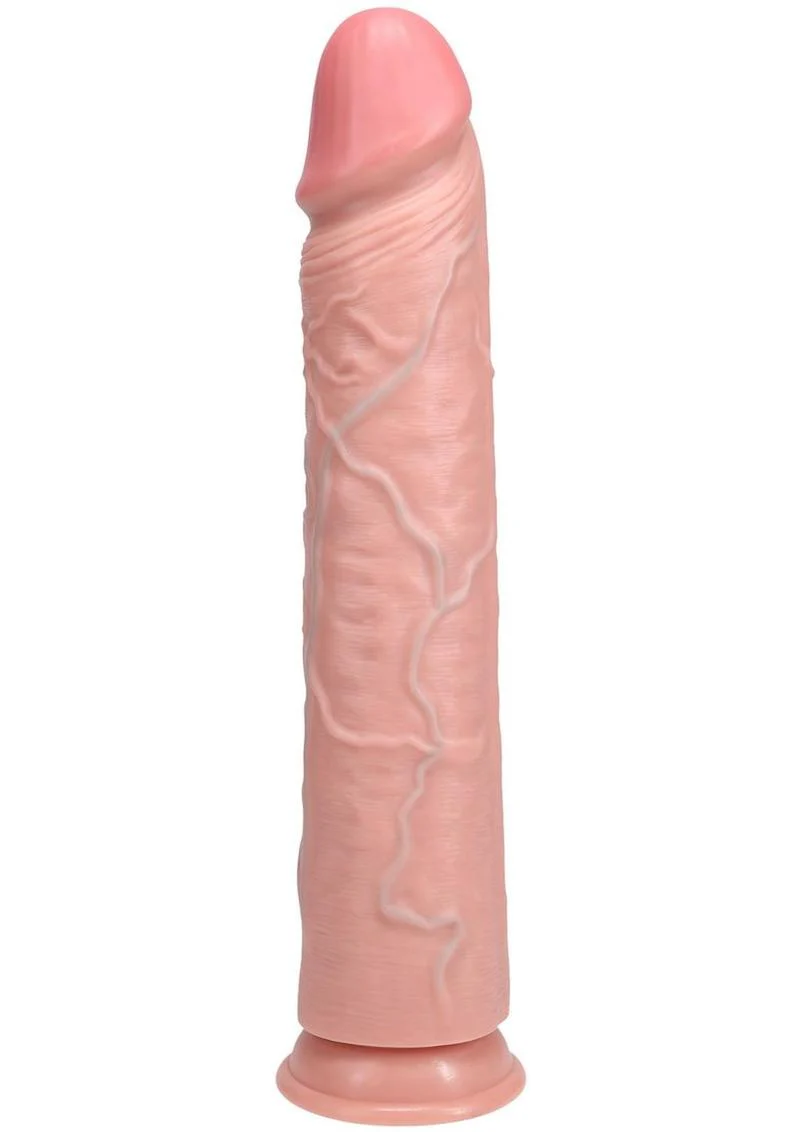 Realrock Ultra Realistic Skin Extra Large Straight Dildo with Suction Cup - Image 15