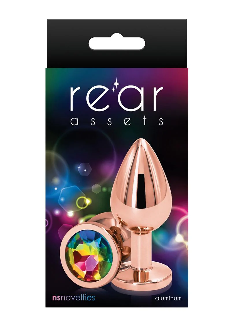 Rear Assets Rose Gold Anal Plug - Image 10