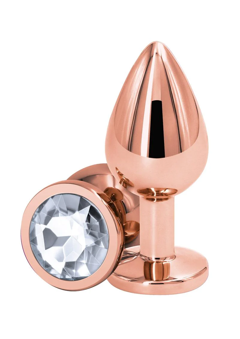 Rear Assets Rose Gold Anal Plug - Image 11