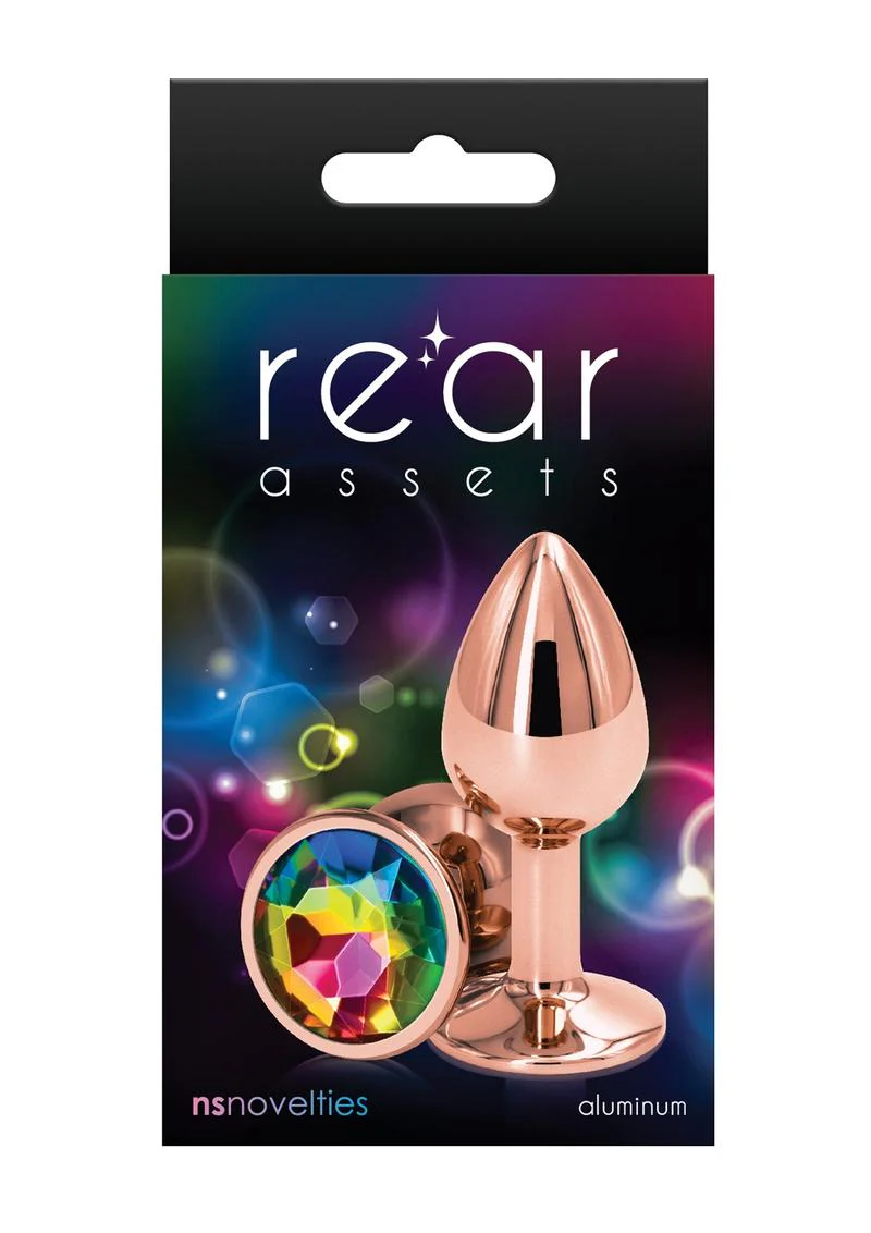 Rear Assets Rose Gold Anal Plug - Image 8