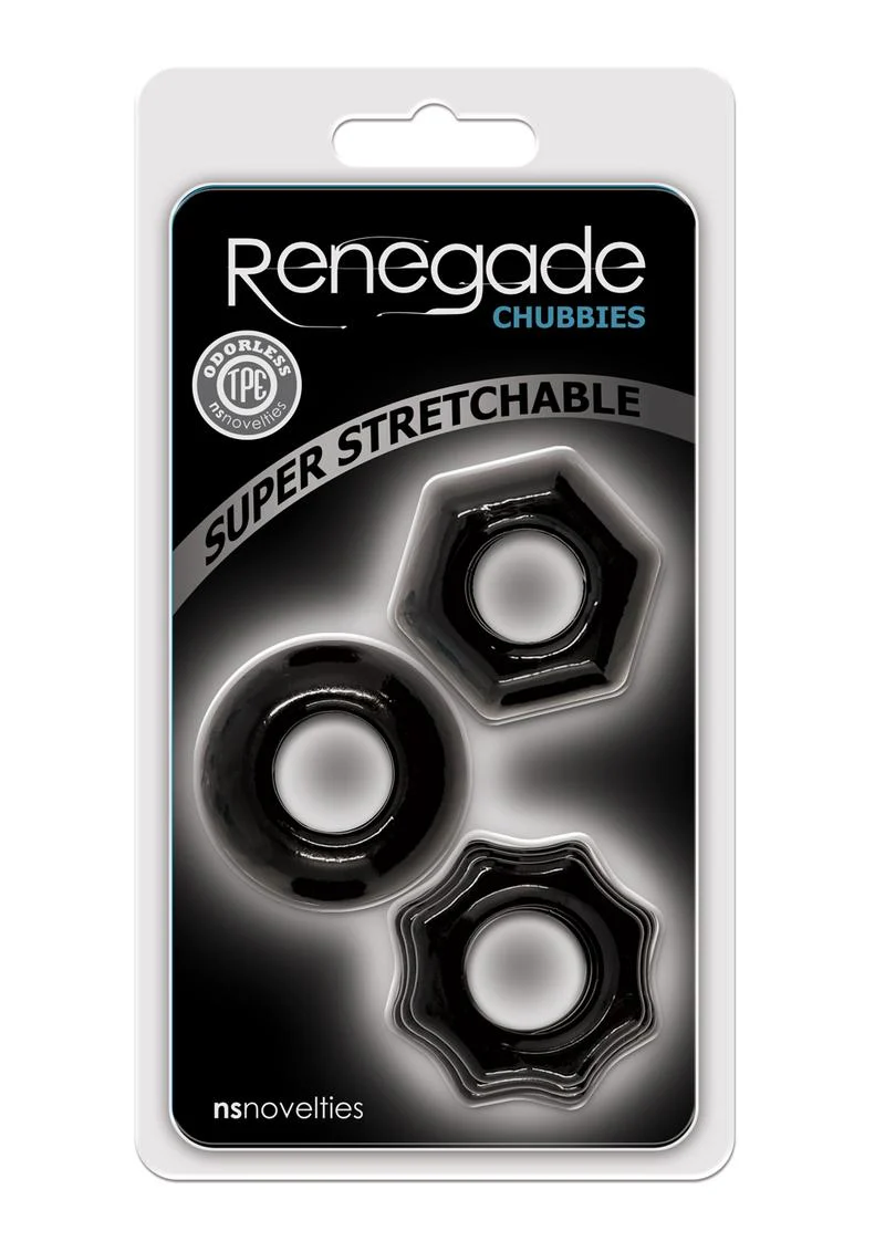 Renegade Chubbies Super Stretchable Cock Rings - Image 2