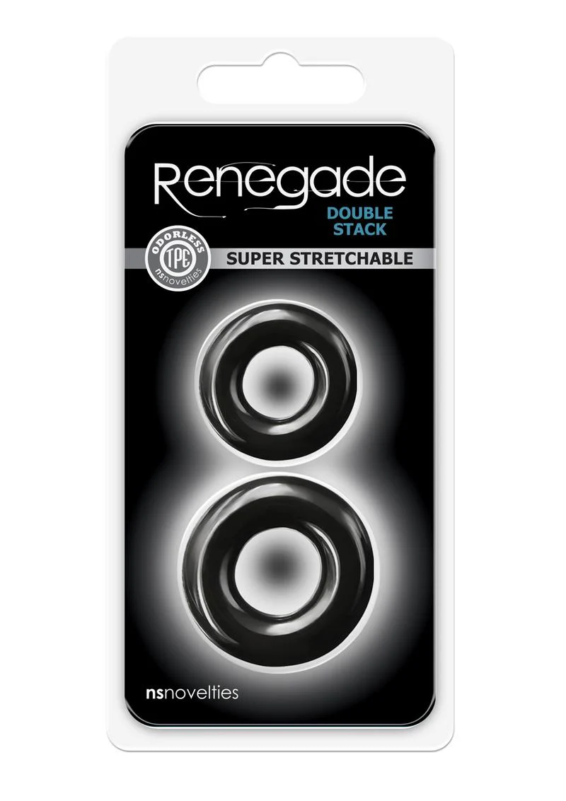 Renegade Double Stack Super Stretchable Cock Rings - Image 2