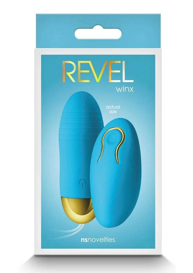 Revel Winx Rechargeable Silicone Bullet with Remote Control - Image 2