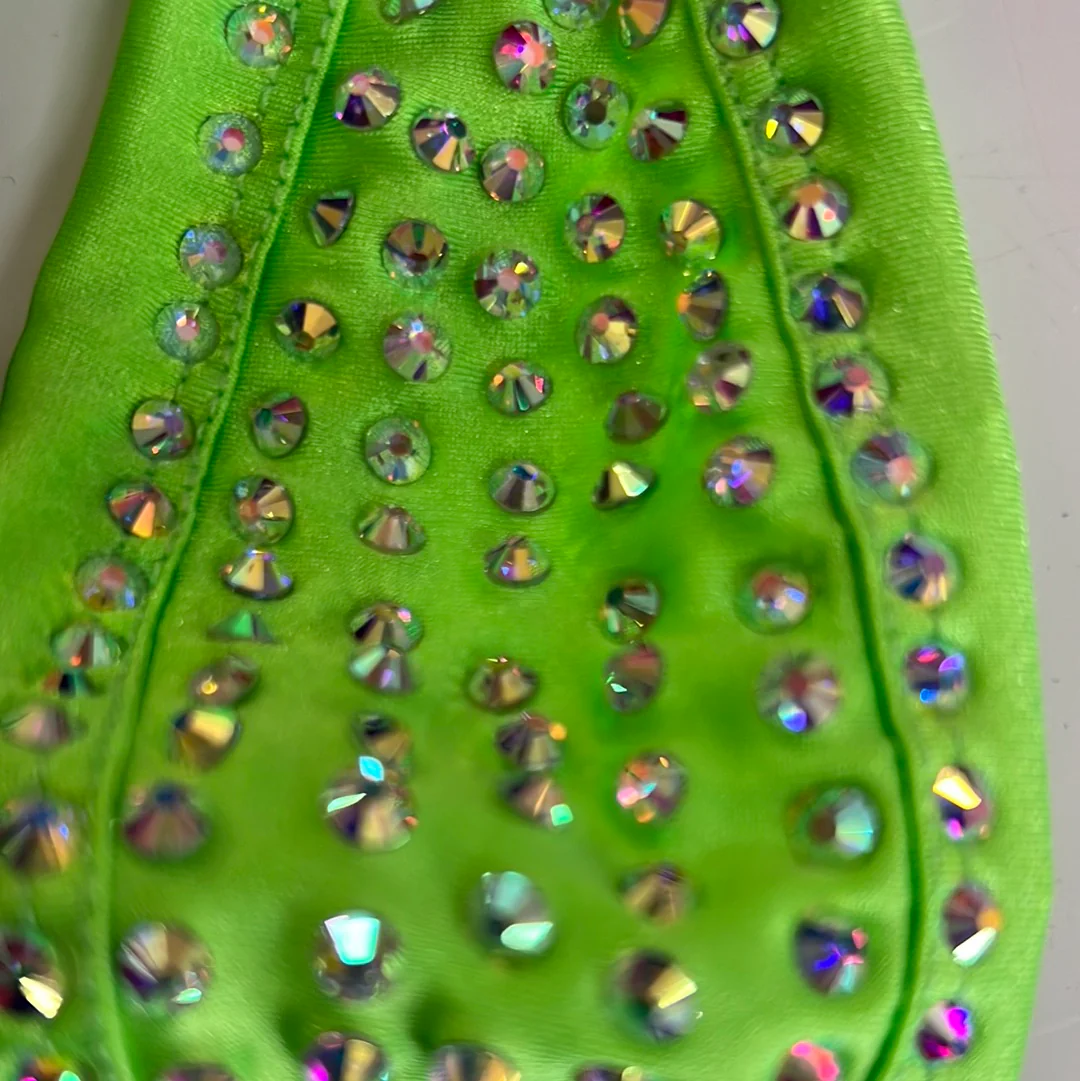 Rhinestone tear drop Bikini - Image 4
