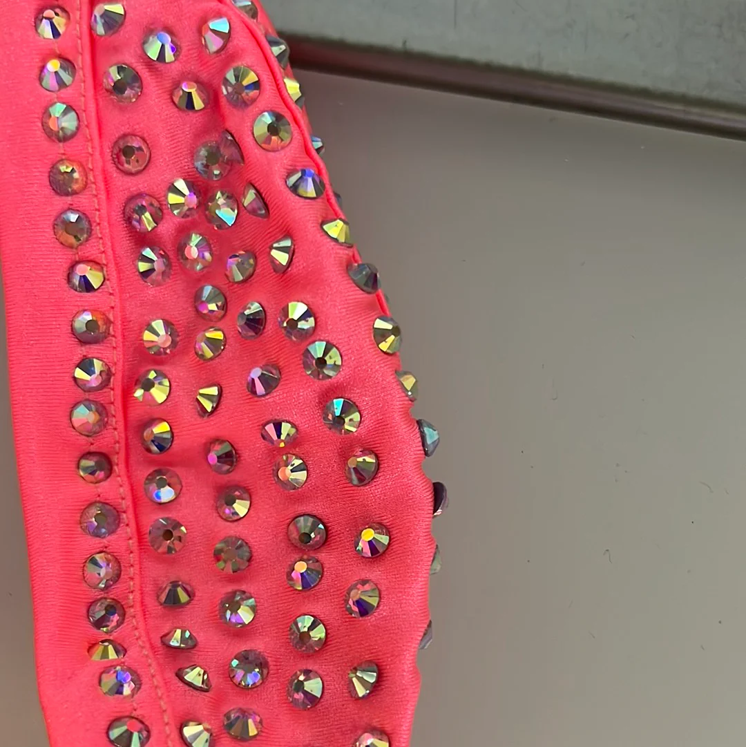 Rhinestone tear drop Bikini - Image 5
