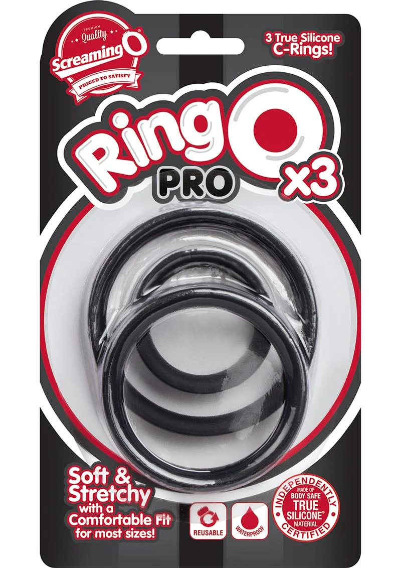 Ringo Pro X3 Silicone Cock Rings Set Waterproof - Image 2