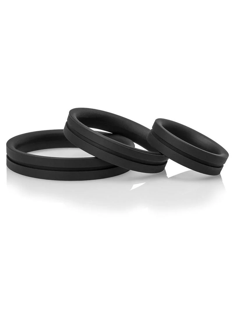 Ringo Pro X3 Silicone Cock Rings Set Waterproof - Image 3