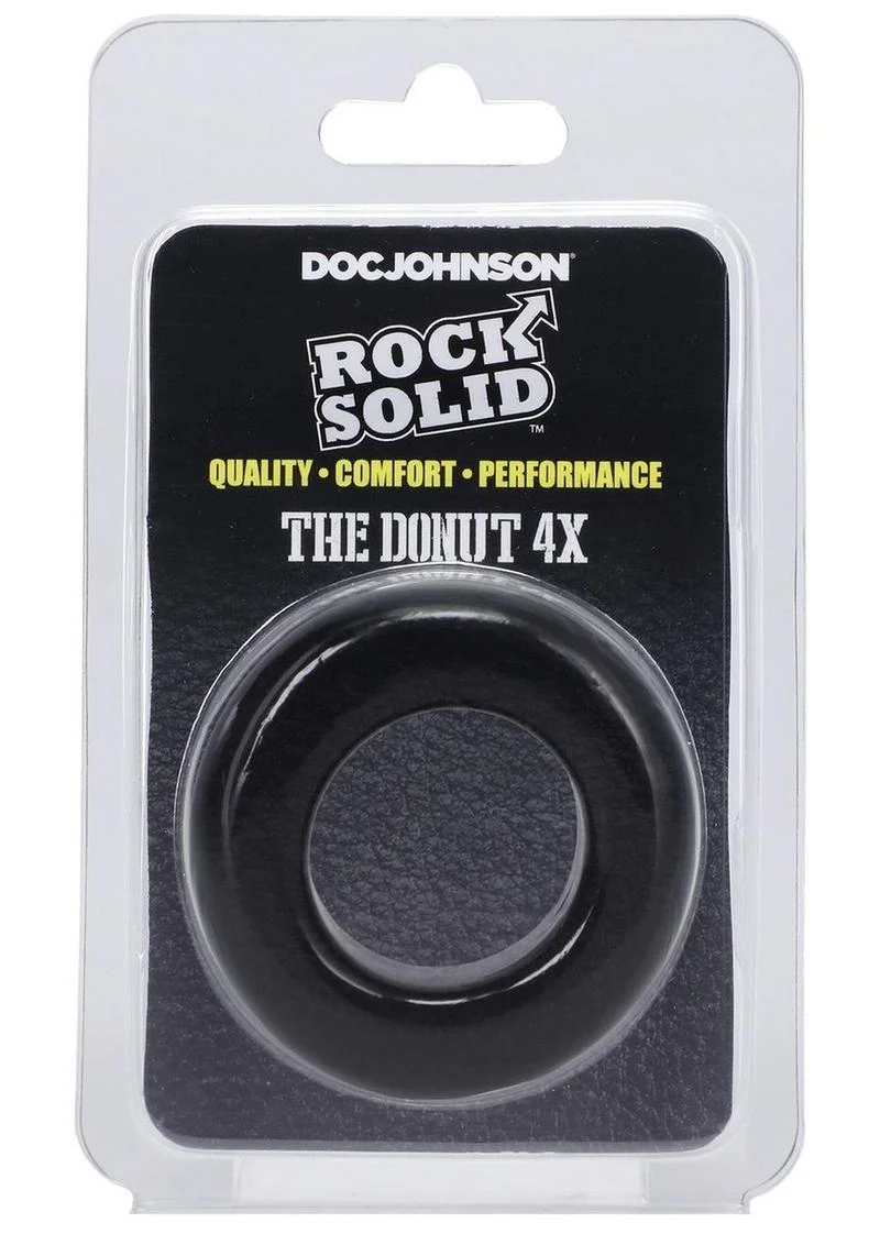 Rock Solid The Donut 4x Cock Ring - Image 2