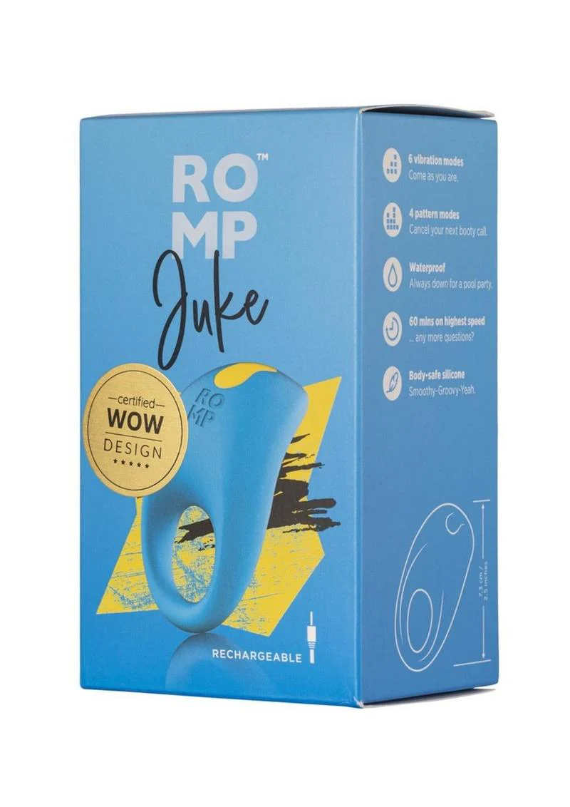 Romp Juke Rechargeable Silicone Cock Ring - Image 2